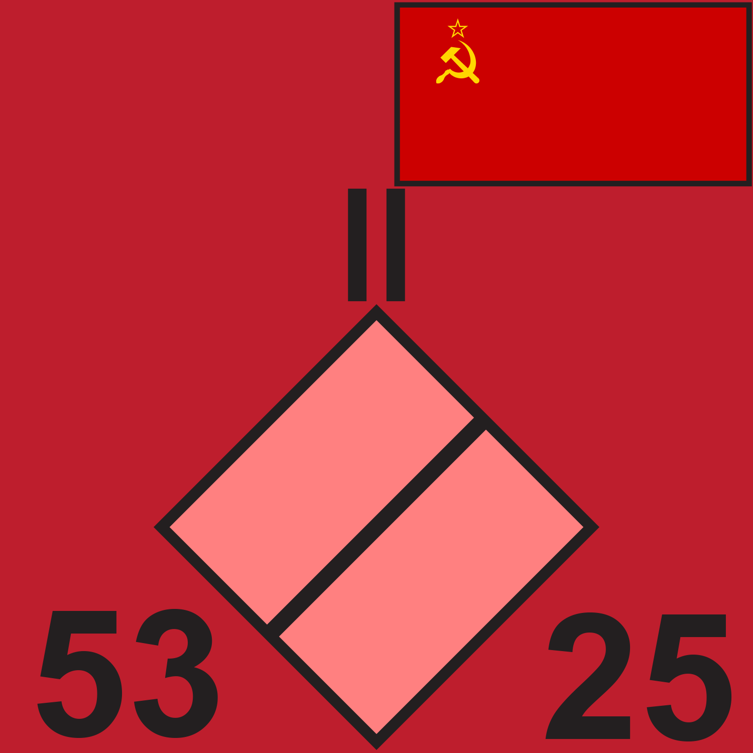 RED SOV 53 CAV BN 1989